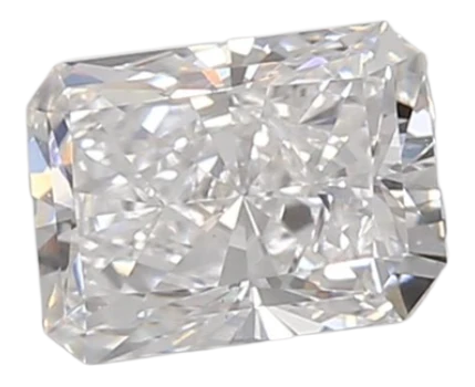 0.79 Carat D VS1 Radiant Lab Diamond