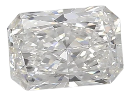 0.79 Carat E VVS1 Radiant Lab Diamond