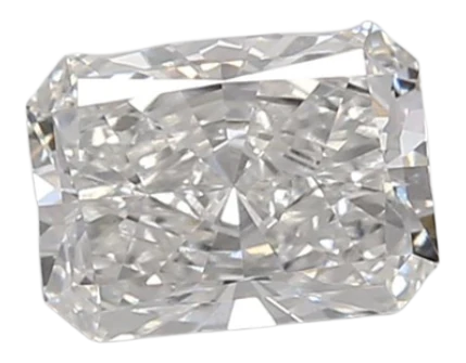 0.79 Carat E VVS2 Radiant Lab Diamond