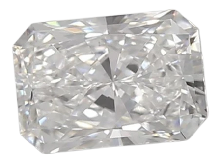 0.8 Carat D VS1 Radiant Lab Diamond