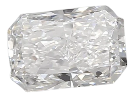 0.8 Carat D VVS2 Radiant Lab Diamond