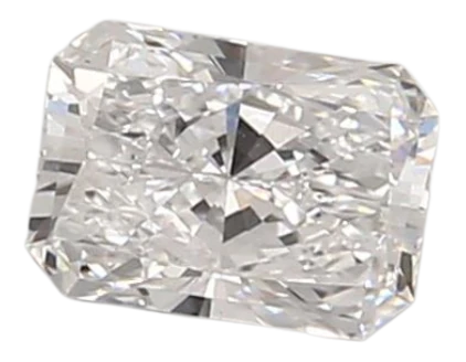 0.81 Carat D VS1 Radiant Lab Diamond