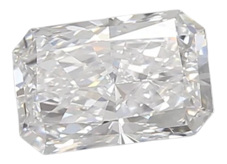 0.81 Carat D VS1 Radiant Lab Diamond