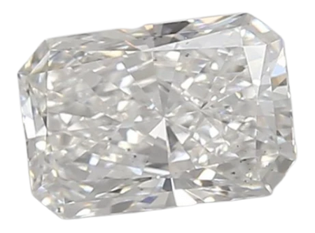 0.81 Carat F VS2 Radiant Lab Diamond