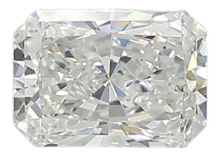 0.81 Carat E VVS2 Radiant Lab Diamond