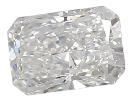 0.82 Carat D VVS2 Radiant Lab Diamond