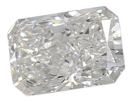 0.83 Carat F VS1 Radiant Lab Diamond