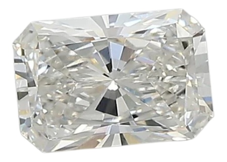 0.83 Carat F VVS1 Radiant Lab Diamond