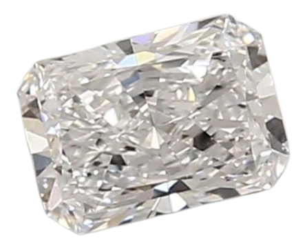 0.83 Carat D VVS2 Radiant Lab Diamond