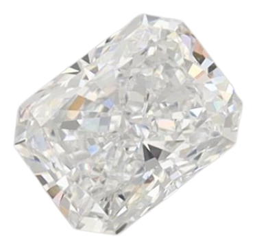 0.83 Carat E VVS2 Radiant Lab Diamond