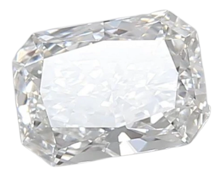 0.84 Carat F VS1 Radiant Lab Diamond