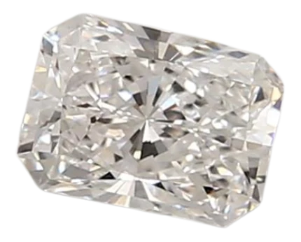 0.84 Carat D VVS1 Radiant Lab Diamond