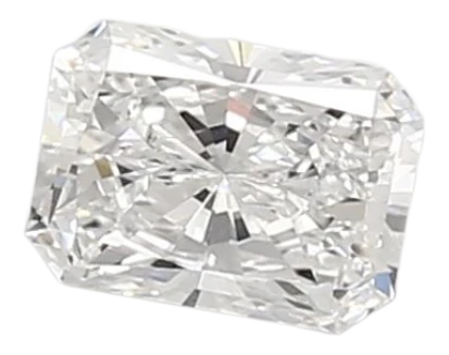 0.84 Carat D VVS2 Radiant Lab Diamond
