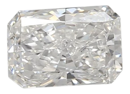0.84 Carat F VVS2 Radiant Lab Diamond