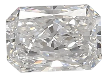0.85 Carat D VS1 Radiant Lab Diamond