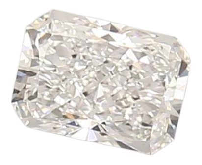 0.85 Carat D VS1 Radiant Lab Diamond