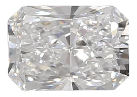 0.85 Carat D VS1 Radiant Lab Diamond