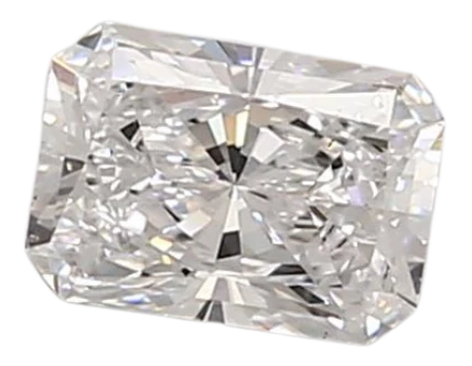 0.85 Carat D VS1 Radiant Lab Diamond