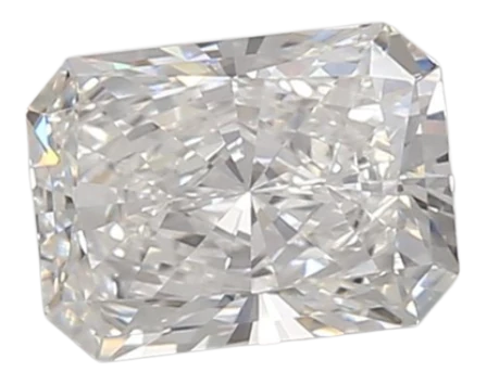 0.85 Carat E VS1 Radiant Lab Diamond