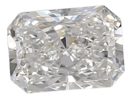 0.85 Carat E VS1 Radiant Lab Diamond