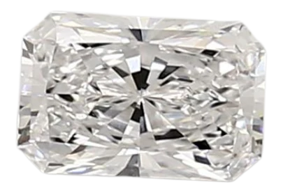 0.85 Carat E VS1 Radiant Lab Diamond
