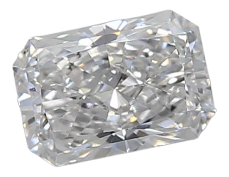 0.85 Carat E VS1 Radiant Lab Diamond