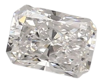 0.85 Carat D VVS2 Radiant Lab Diamond
