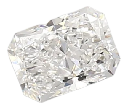 0.85 Carat E VVS2 Radiant Lab Diamond