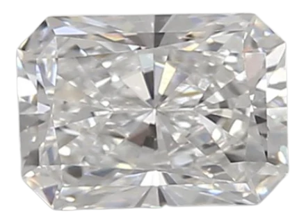 0.86 Carat D VS1 Radiant Lab Diamond