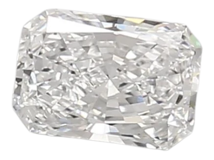 0.86 Carat D VVS1 Radiant Lab Diamond