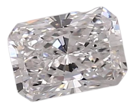 0.86 Carat D VVS1 Radiant Lab Diamond