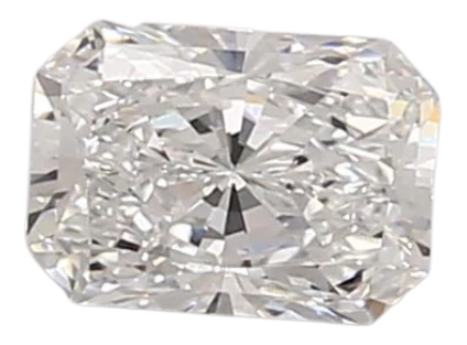 0.87 Carat D VS1 Radiant Lab Diamond