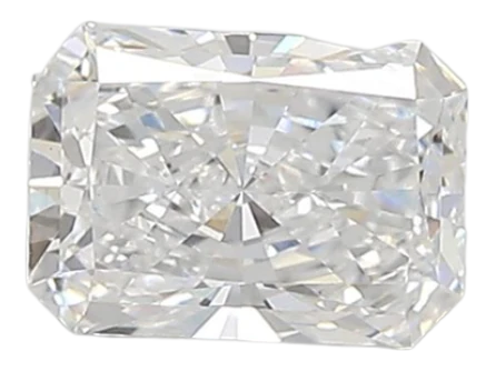 0.87 Carat D VS1 Radiant Lab Diamond