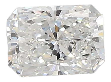 0.87 Carat D VS1 Radiant Lab Diamond