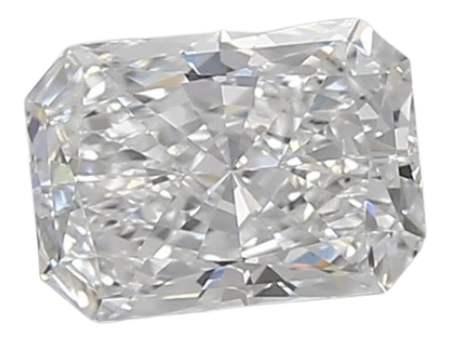 0.87 Carat D VVS2 Radiant Lab Diamond