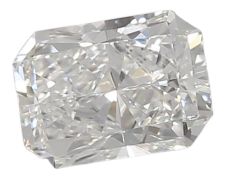 0.87 Carat D VVS2 Radiant Lab Diamond