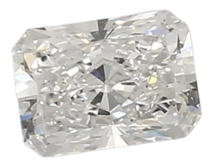 0.87 Carat E VVS2 Radiant Lab Diamond
