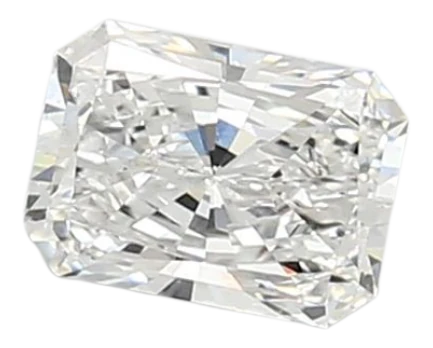 0.88 Carat D VS1 Radiant Lab Diamond