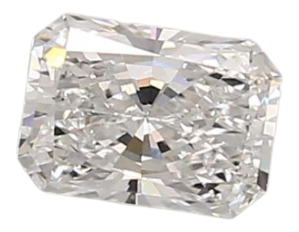 0.88 Carat D VS1 Radiant Lab Diamond