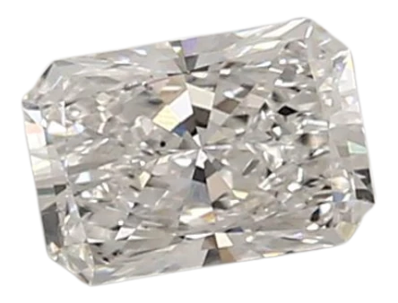 0.88 Carat E VS1 Radiant Lab Diamond