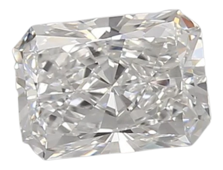 0.88 Carat D VVS2 Radiant Lab Diamond