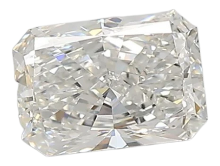0.89 Carat F VVS1 Radiant Lab Diamond