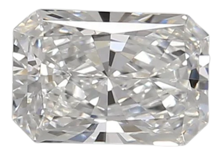 0.9 Carat E VS1 Radiant Lab Diamond