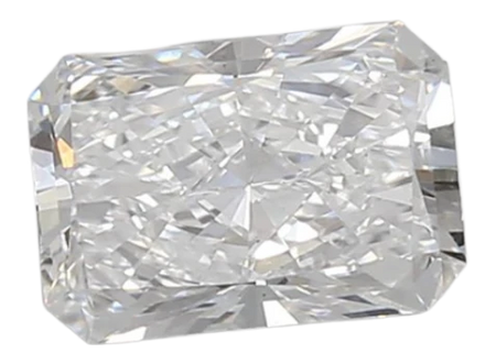 0.9 Carat D VS2 Radiant Lab Diamond