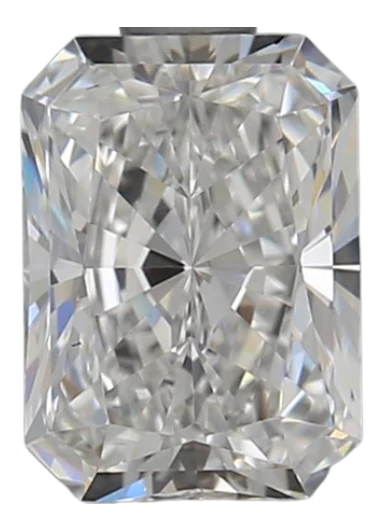 0.9 Carat F VS2 Radiant Lab Diamond