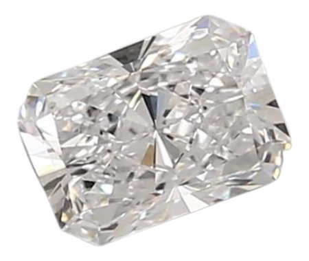 0.9 Carat D VVS2 Radiant Lab Diamond
