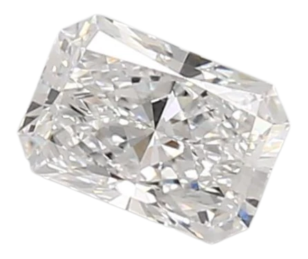 0.9 Carat D VVS2 Radiant Lab Diamond