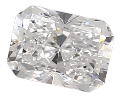 0.9 Carat D VVS2 Radiant Lab Diamond