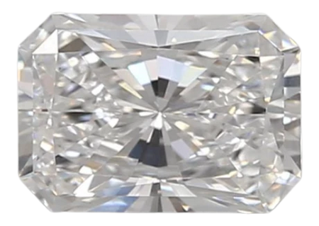 0.9 Carat D VVS2 Radiant Lab Diamond