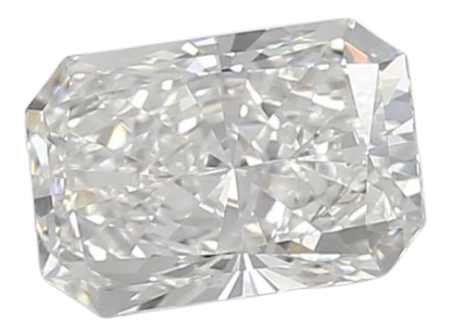 0.9 Carat F VVS2 Radiant Lab Diamond